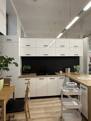 My Meble kuchnie na wymiar - Partnerski Black Red White